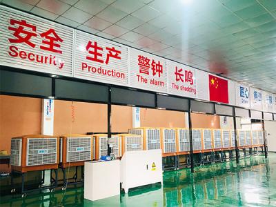 潤東方工廠生產車間環保空調成品