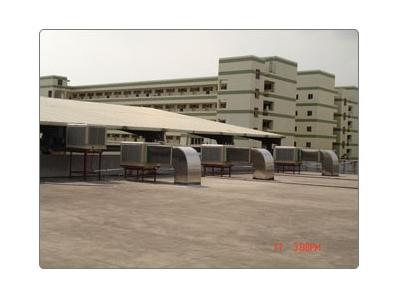  東莞徐福記食品廠環保空調風管降溫工程